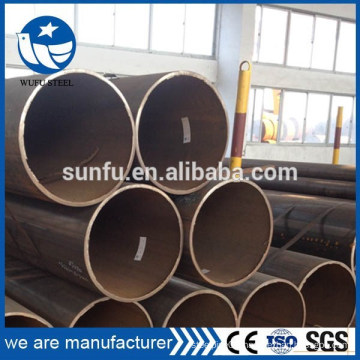Black carbon welded steel pipe for standing timber